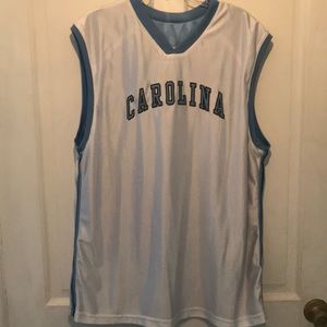 Reversible UNC Carolina basketball shirt
